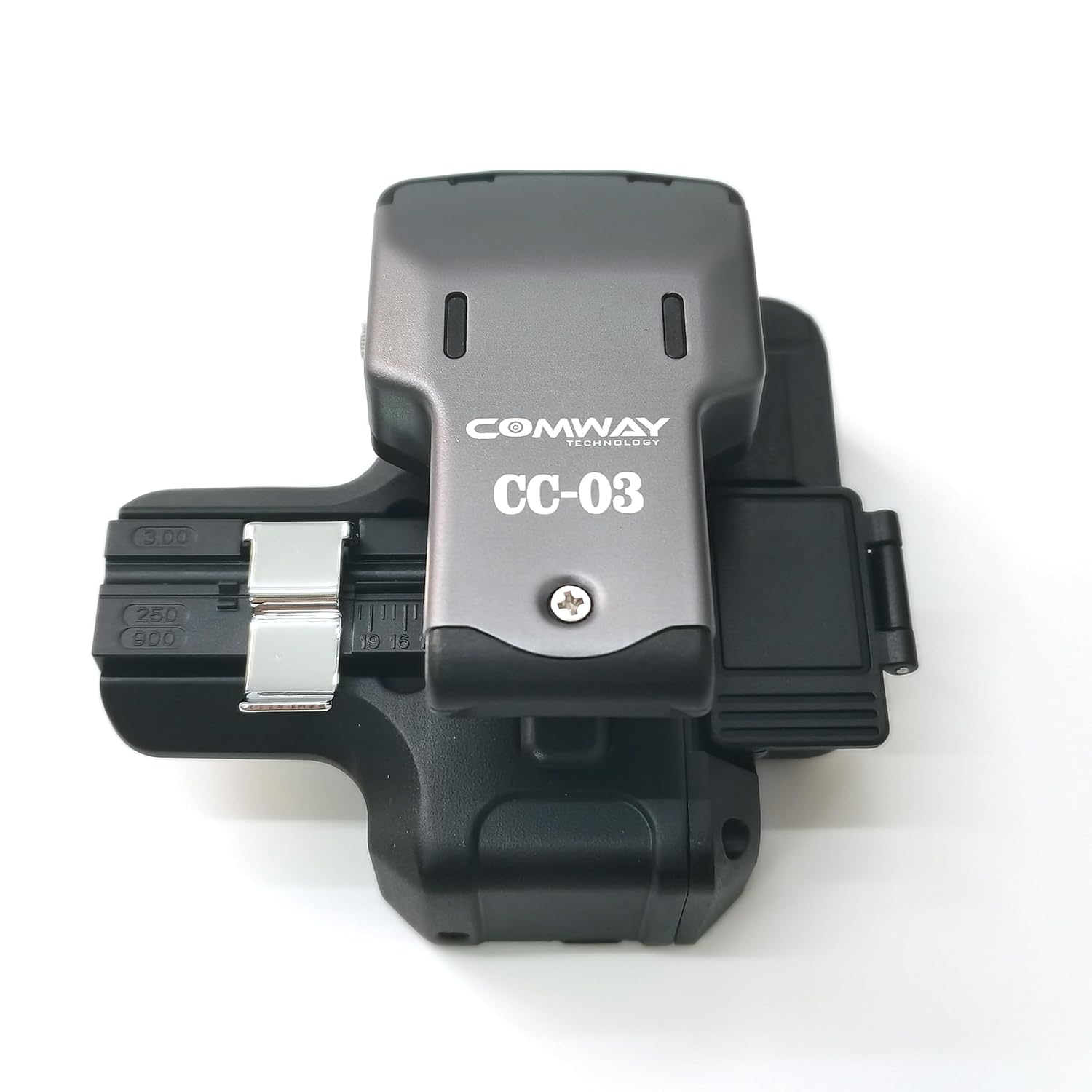 COMWAY CC-03 One-Step Fiber Cleaver | Auto Blade Rotation, 50,000 Cleaves, ≤0.5°, 135g