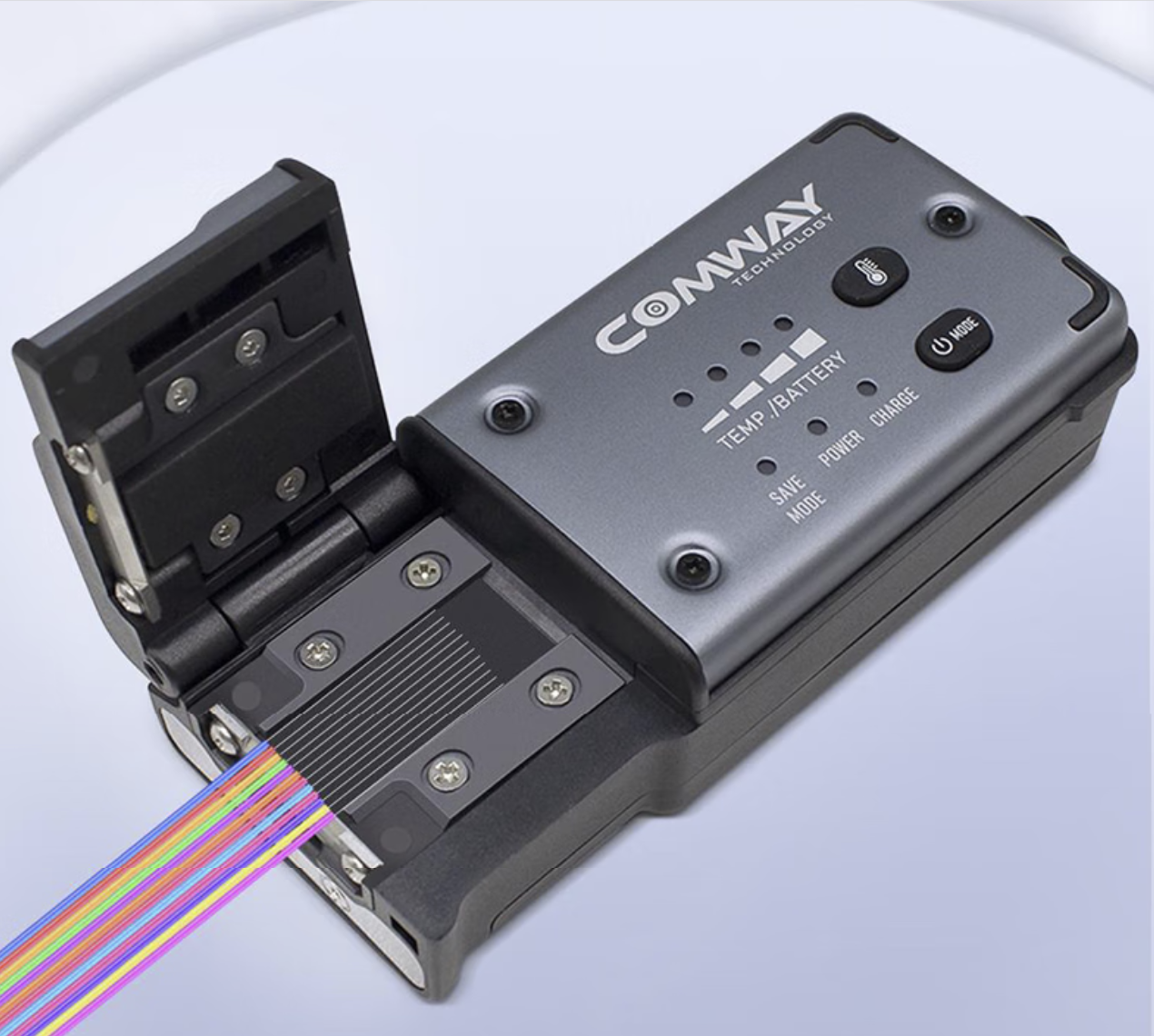 COMWAY CS-06 Thermal Fiber Hot Stripping Clamp |bundle Fiber Optical Stripper Tool For FTTH Splicing