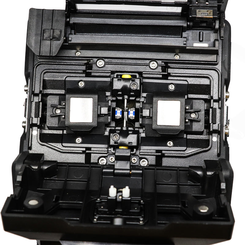 TEKCN TC-400 Fusion Splicer | 7s Core Alignment FTTH Fiber Splicing Machine with 760x Zoom & 240 Cycles