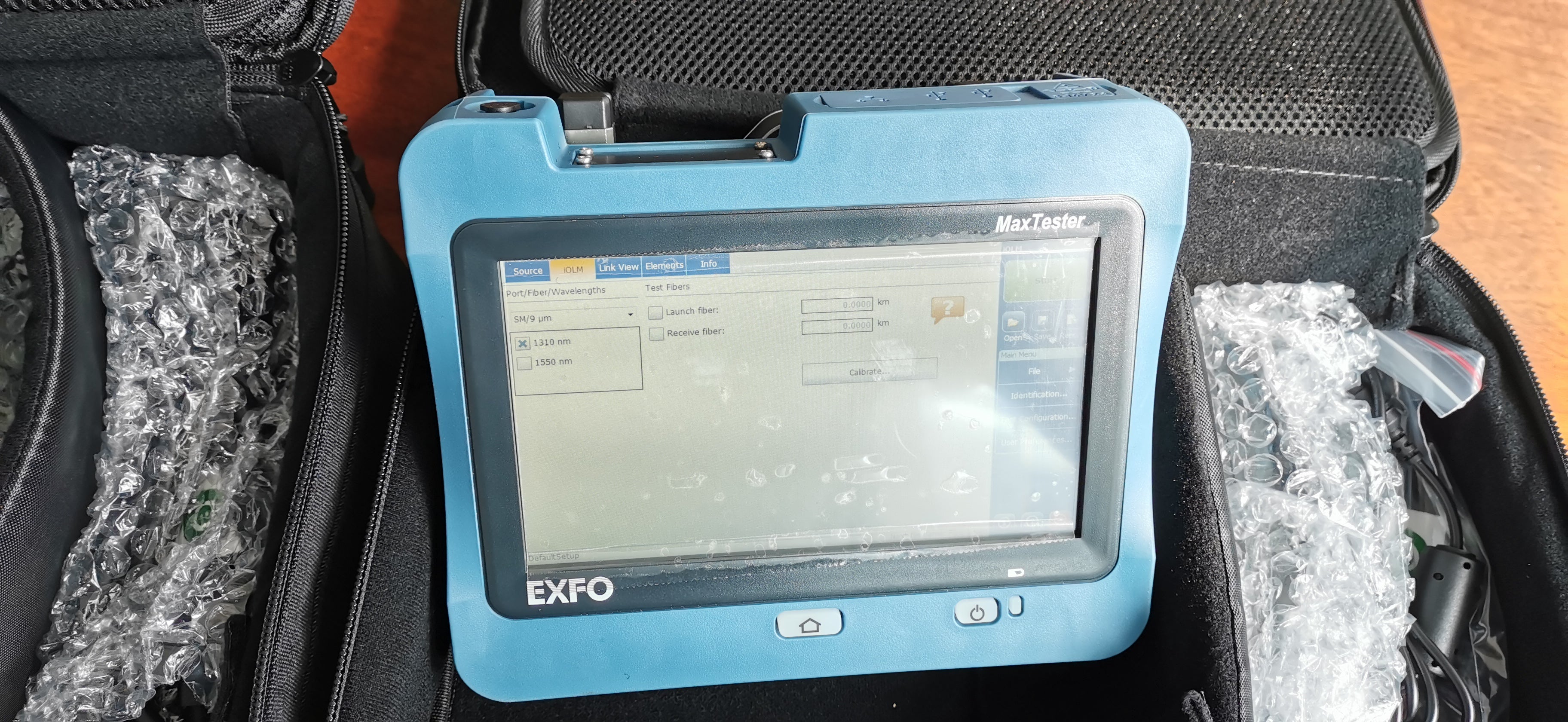 OTDR MAX-715B-M1-Oi(OTDR + iOLM), MaxTester SM Fiber OTDR, 1310/1550nm, APC/SC, UPC/FC