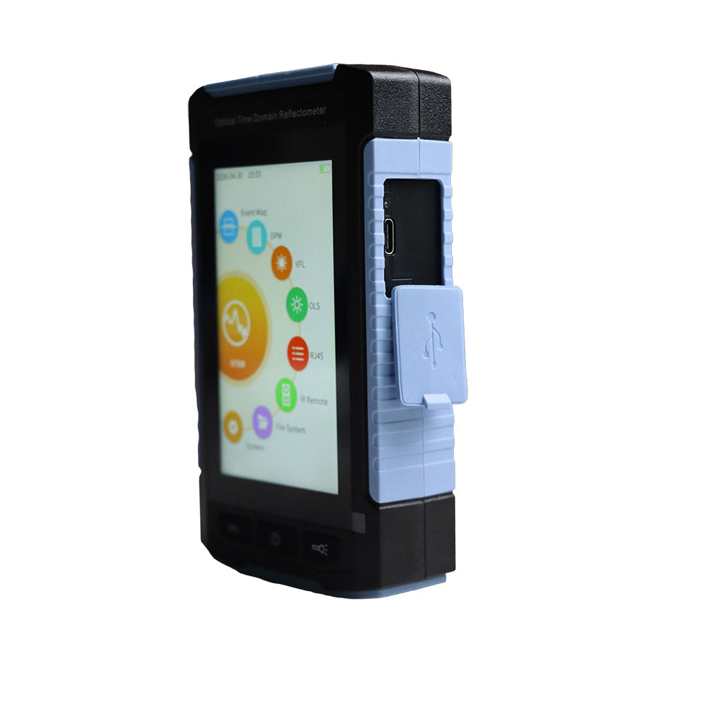 TEKCN TC-350 Mini Handheld OTDR | Professional 9-in-1 Fiber Testing Solution