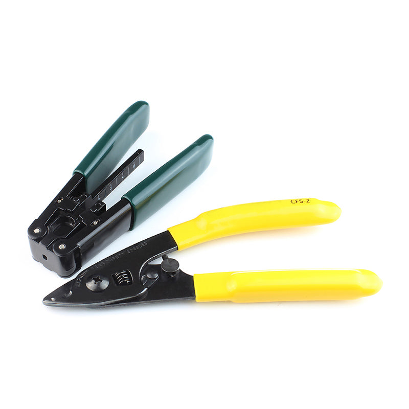 TEKCN 13-Piece FTTH Fiber Optic Tool Kit – Fiber Cleaver, Power Meter, 1mW 5km VFL & Wire Stripper