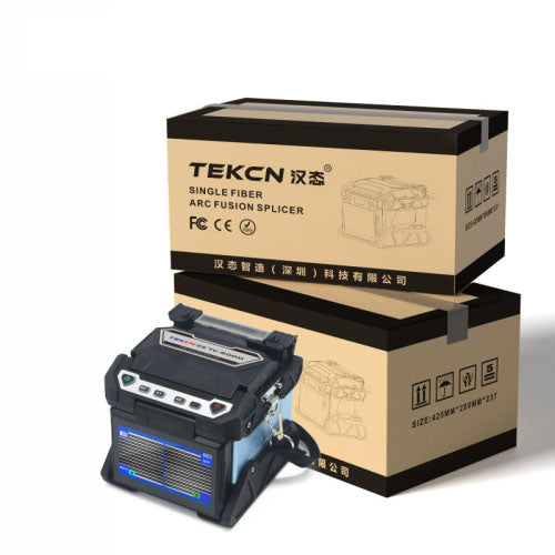 Best 12-Core Ribbon Fusion Splicer TEKCN TC-600M | Low Loss Mass Fiber Splicing Machine