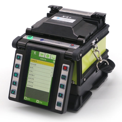 JETFIBER X4+ Fusion Splicer | 6s Splice, 4-Motor FTTx Splicer