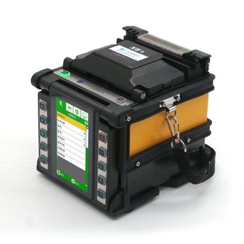 JETFIBER X6+ Core Alignment Fusion Splicer | 6-Motor Optical Fiber Splicing Machine for FTTH & Backbone