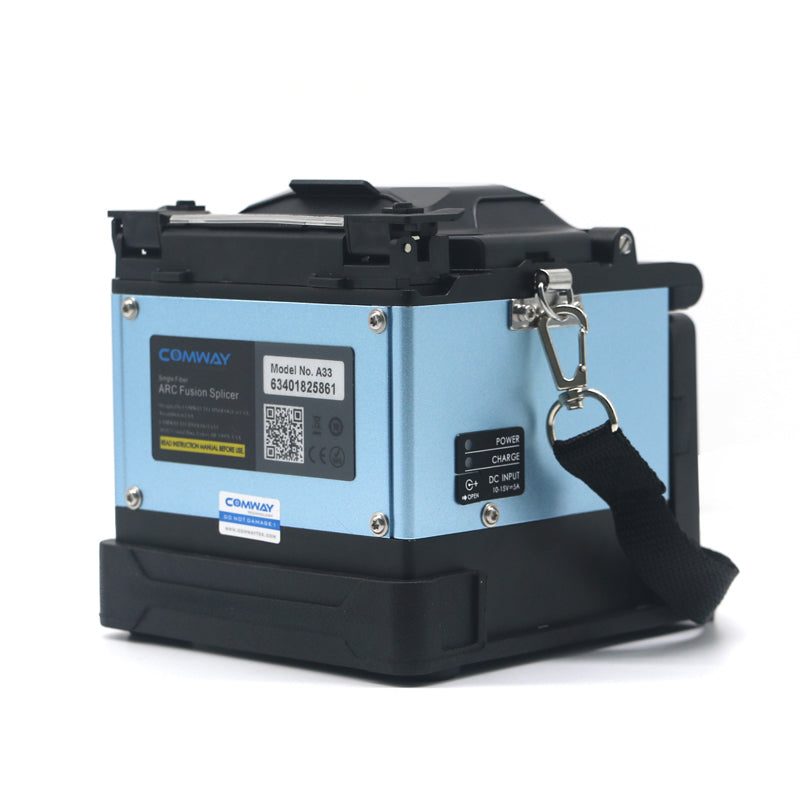 COMWAY A33 Fusion Splicer | FTTH Fast 5s Splice, Rugged Field Use