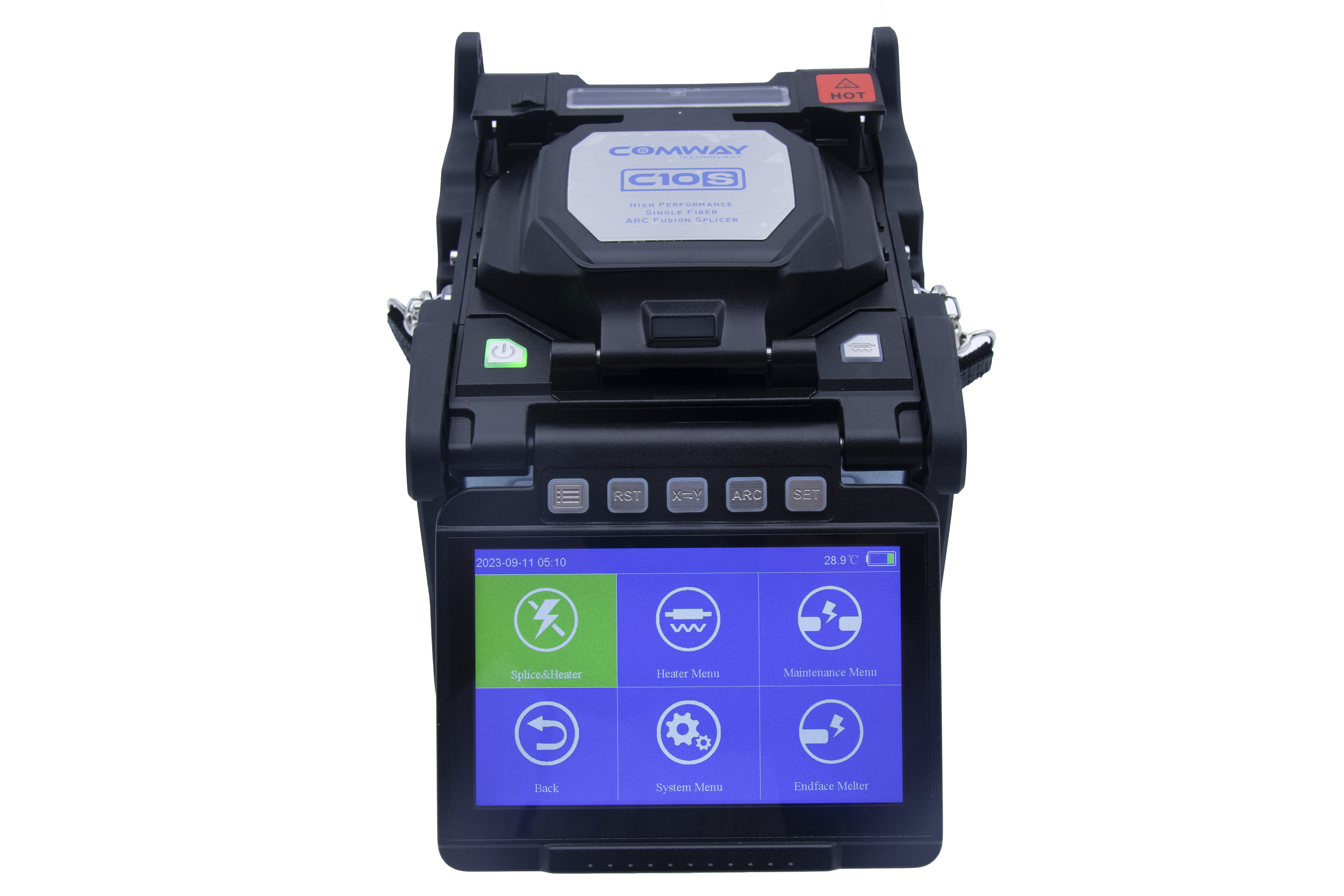 COMWAY C10S Fusion Splicer | 6-Motor Core Alignment | 5s Splice