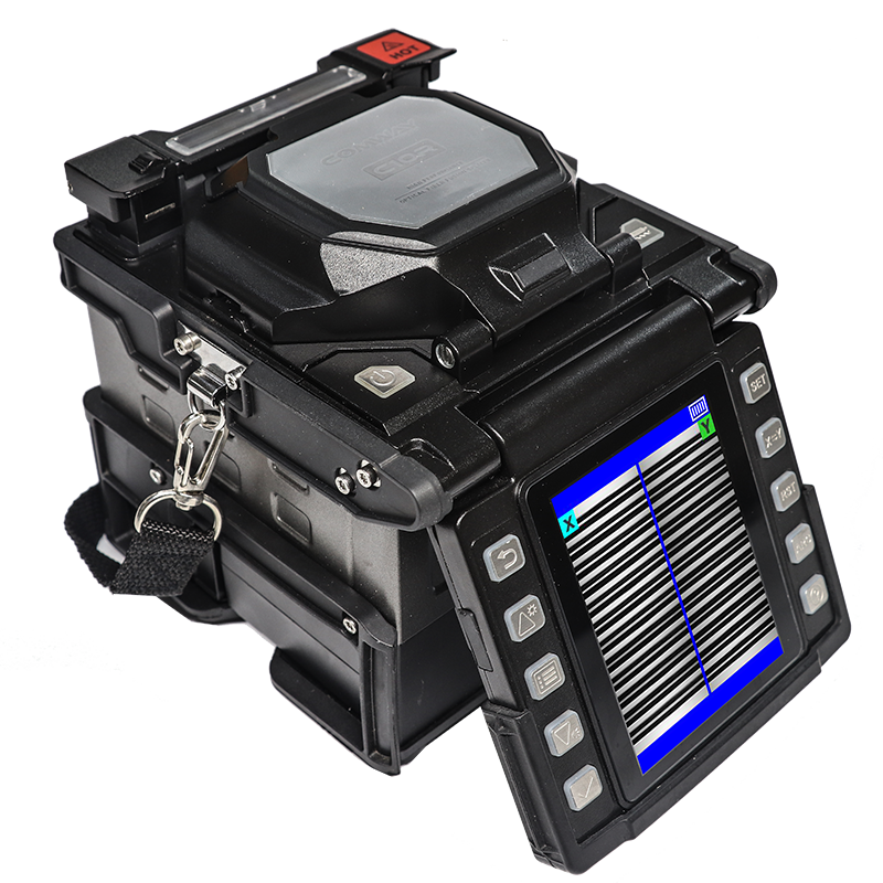 COMWAY C10R 12-Core Ribbon Fusion Splicer | 6s Splice, ≤0.05dB Loss, Ribbon Cleaver Included | Data Center & FTTH Backbone