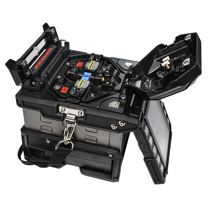 COMWAY C10R 12-Core Ribbon Fusion Splicer | 6s Splice, ≤0.05dB Loss, Ribbon Cleaver Included | Data Center & FTTH Backbone