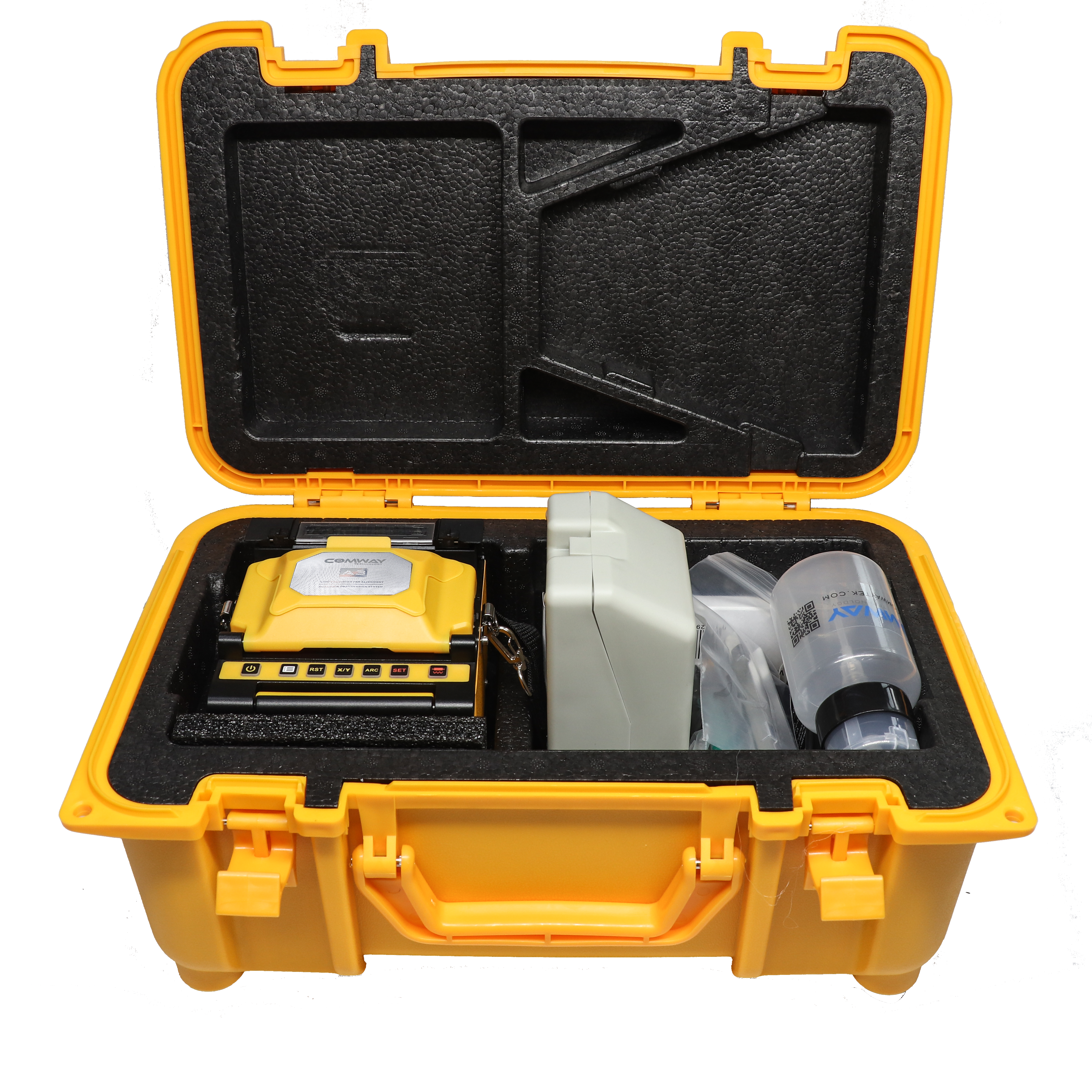 COMWAY A3 Fusion Splicer | PAS Alignment, 6s Splice, 240 Cycles, FTTH Ready