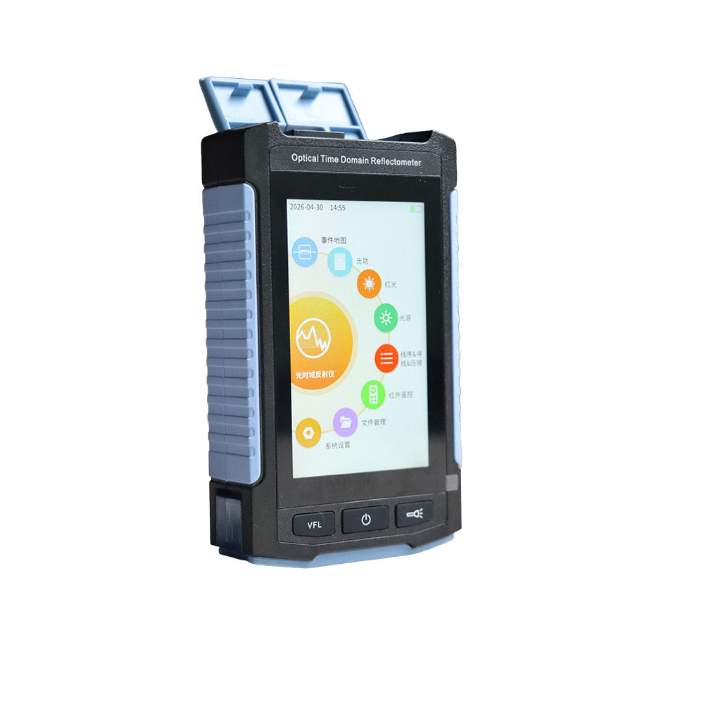 TEKCN TC-350 Mini Handheld OTDR | Professional 9-in-1 Fiber Testing Solution
