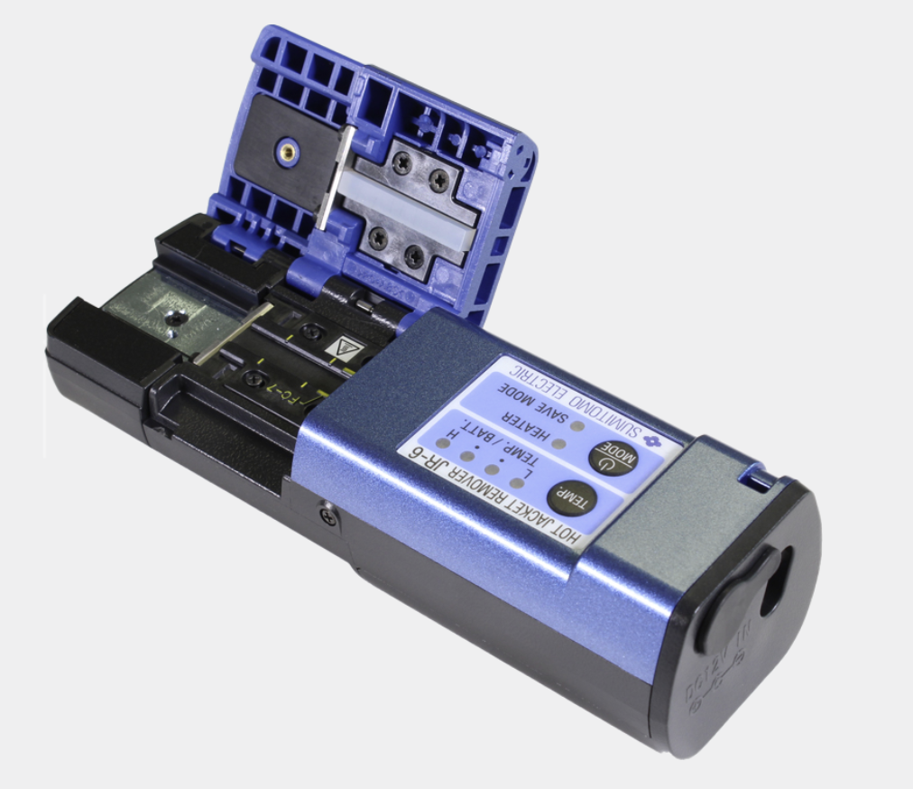 JR-6+ Hot Jacket Stripper For Single and Ribbon Fibers