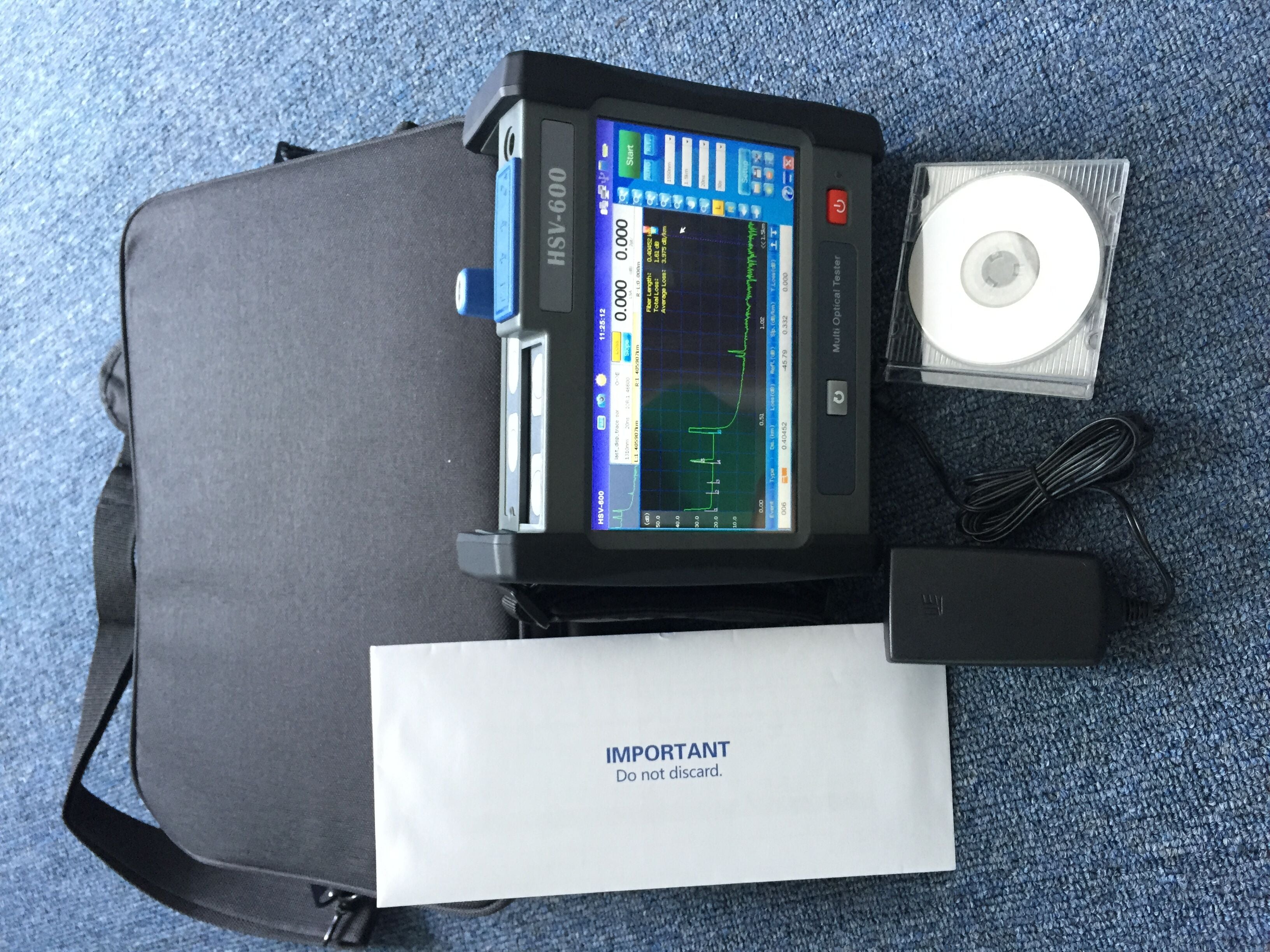 HSV-610 OTDR 1310/1550nm 32/30dB SM OTDR