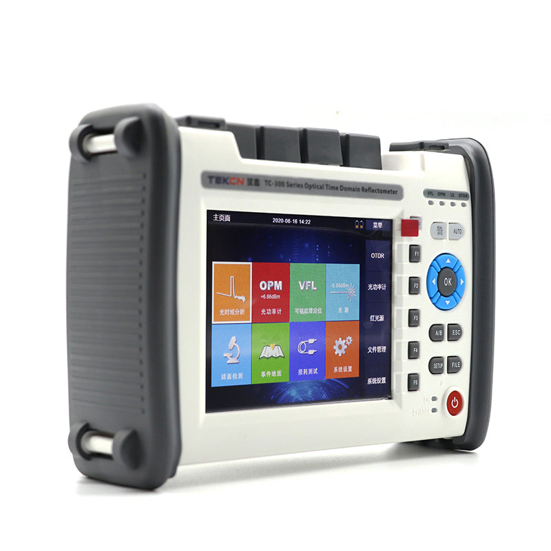 OTDR TEKCN TC-300 1310/1550nm 28/26dB SM OTDR with power meter and VFL