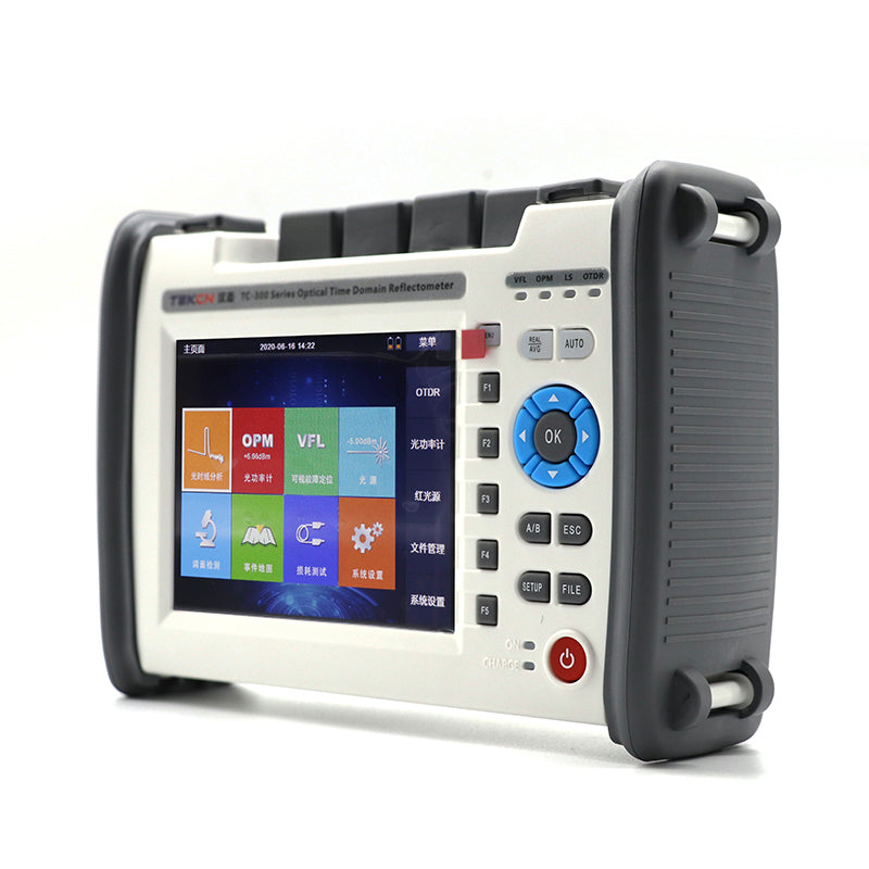 OTDR TEKCN TC-300 1310/1550nm 28/26dB SM OTDR with power meter and VFL