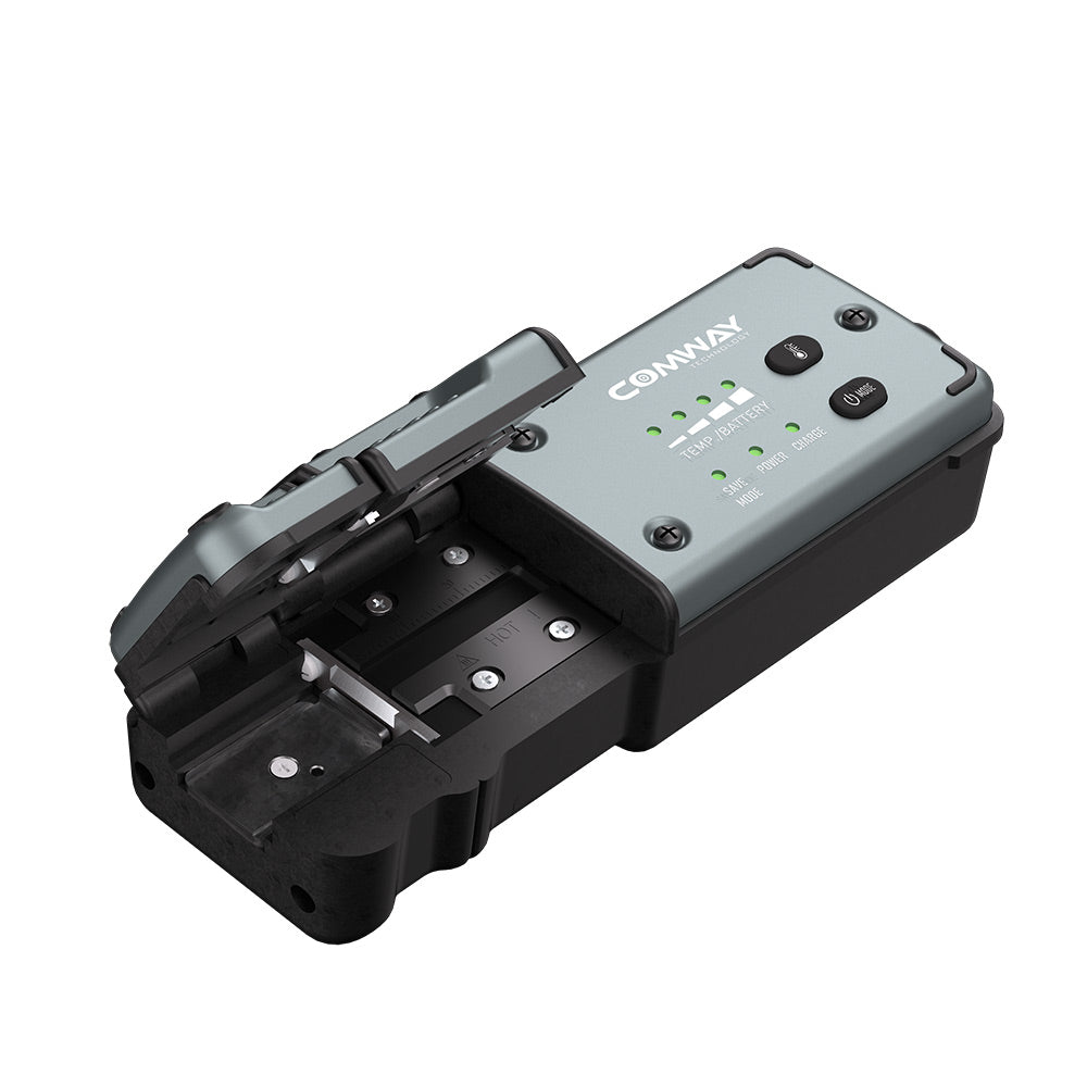 COMWAY CS-09 Ribbon Fiber Thermal Stripper | 2–12 Core, 105°C, One-Pass, Data Center & FTTx
