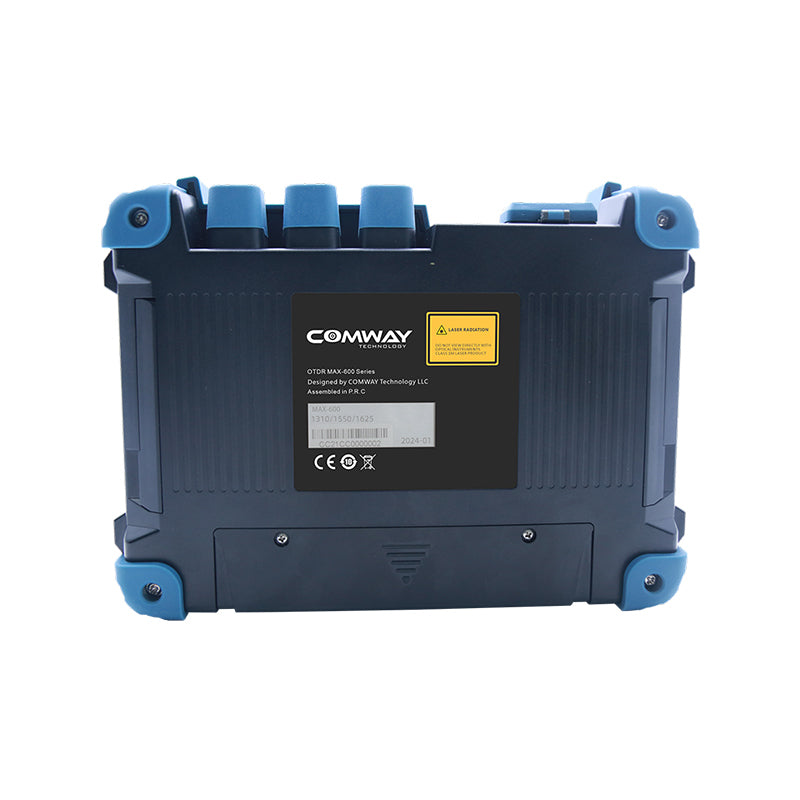 COMWAY MAX-600-M3 Handheld OTDR | 1310/1550,Living 1625nm, 39/38,38dB, 7" Touch, PON Ready